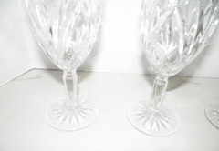 WATERFORD MARQUIS BROOKSIDE ICED BEVERAGE GLASSES BOX SET OF FOUR (4) NIB