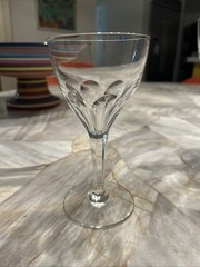 Val St Lambert? Wine & Goblet Glasses Set 7 Varied