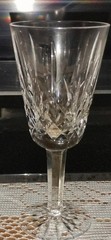 4 Vintage Waterford Crystal liquor glasses, approx 5 1/4”, mint condition 2 oz