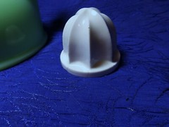 VINTAGE SUNBEAM MIXMASTER JADEITE JUICER ATTACHMENT 2 PIECES