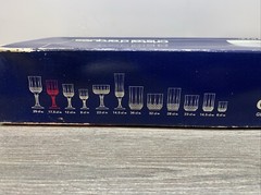 Cristal d’ Arques Lead Crystal Longchamp 17,5 cl Goblet Wine Glasses Set of 6