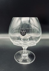 Set 7 Brandy Glass Rosenthal Studio Linie Iris Frosted Stem Crystal