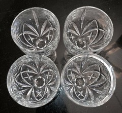 SET OF 4 WATERFORD MARQUIS «BROOKSIDE» 12 OUNCE ALL PURPOSE WINE GLASSES -NIB-