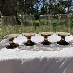 Retro 70’s Glass Ware Set Of Four