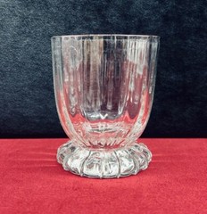 DAUM NANCY LEGRAS 5 OLD FASHIONED WHISKEY GLASSES GLASSES WATER CUP WHISKY