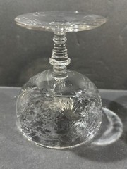 Libbey Rock Sharpe Cut Crystal Sorbet Goblets Set of 2 – Excellent Shape
