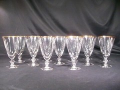 Tiffin Franciscan Mansfield # 17640 Iced Tea Set of 13