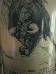 Stunning Set Of 4 Vintage Bullfighting Cocktail Glasses From Spain – Set 1