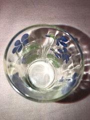 Floral Swanky Swig Tumbler 3.5 Inches Tall Mint