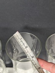 Set of 6 Libbey Hurricane Glasses 1619 Napoli Grande Clear Tall Barware 8.5″