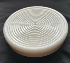 Coaster / Ashtray MILK GLASS McKee Style For Shot Glass Cup Vintage