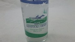 Vintage Kentucky Derby 128 Running Collectors 12 oz Glass Tumbler