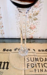 Set Of 3 Vintage Cordial Wine Hock Stemware Glasses – Bohemian Crystal 6″ 2oz