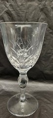 Set of 4 Stuart crystal wine glasses vintage high quality made in England