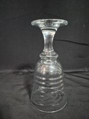 LIBBEY SIRRUS RIBBED WATER WINE GOBLETS HEAVY DUTY PEDESTAL STEM GLASSES SET