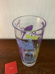 Screen-printed Vase LZC in Baccarat crystal model2