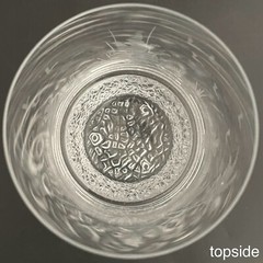Wildlife Geese & Deer Etched Crystal Lowball Tumblers 6pc Set c1980s Germany 4″t