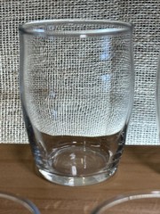 Set of 5 – Orange Juice, Milk, Water, Drinking Glasses, Crystal Clear 3″ Tall
