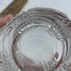 Ralph Lauren Crystal Glen Plaid 6 1/4″ Highball Glass Set Of 2