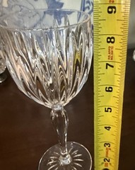 Durand Crystal D’arques Classic Water Glasses Set of 12 Excellent Look