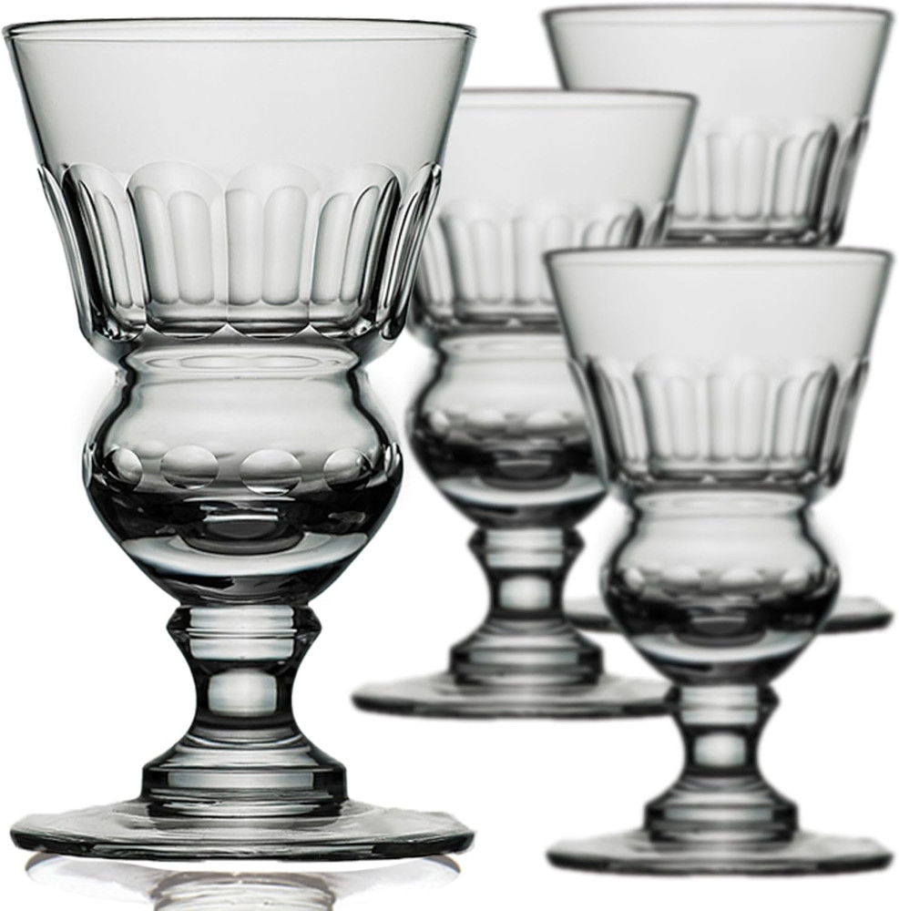Original Absinthe Glass: Set of 4 Glasses – Vintage Reservoir Pontarlier