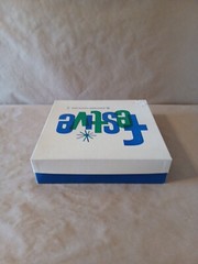 Vintage Anchor Hocking «Festive» Glasses With Original Box. 8 Glasses.