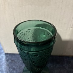 Tiara Sandwich Spruce Green Collection Replacement Iced Tea Glass.