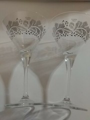 Preston Bailey Egizia Italy Martini Glass (set of 2)