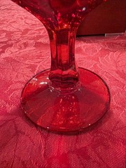 Exquisite Fostoria Ruby Red 6.5” Vintage Argus Stemmed Goblets. Ex Condition
