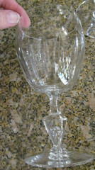 *Hawkes “Ramsey” Crystal Wine Goblet 5 3/4” 4oz Signed