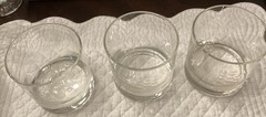 Vintage Javit Crystal Clipper Ship Etched Lowball Glasses – Set Of 3