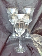 LENOX FAIR LADY (SET OF 3) WINE GLASSES