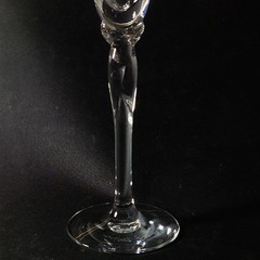 LENOX RHYTHM GOLD CHAMPAGNE FLUTE, Cut Crystal, 9 1/8″, 6 oz, USA