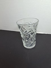 Set of 6 Anchor Hocking «Star of David» 3.5″ Oatmeal Juice Glasses Flared Top