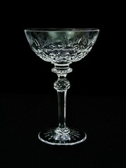 ROGASKA GALLIA CRYSTAL 7 1/8″ CHAMPAGNE / TALL SHERBET w/ STAR BASE HARD TO FIND