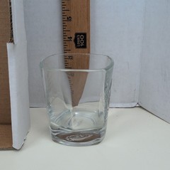 Jack Daniel’s Old No. 7 Rocks Glasses Set of 2 Heavy Base Whiskey Tumblers Bar