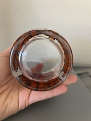 Ocean House Mushroom Glass Tumblr 3.5 Inches Tall Bar