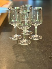 LENOX DESIRE WINE GOBLETS SET of 4 NEAR PERFECT CONDITION 6 1/4” more listings