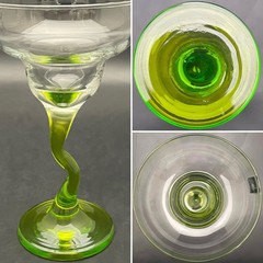 Circleware Snazzy With Style Margarita Glasses 4pc Made in Saudi Arabia 6.5″tall
