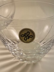 HOYA crystal vintage whiskey glasses