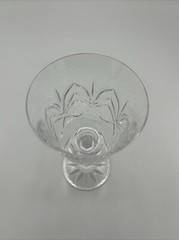 Galway Irish Crystal Oranmore Pattern Water Wine Goblet Glasses Set of 4