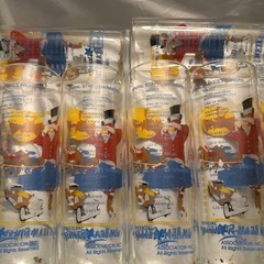 Jim Beam Drinking Glass Horse Racing Stakes Spiral 1988 Festival Lot Of 8 Box30
