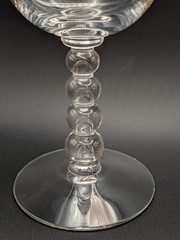 2 Vtg Imperial Glass Candlewick Stem Martini Champagne Wine Sherbet 4Oz Glasses