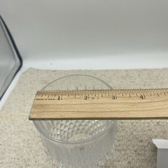 Fostoria Crystal Stratton Pattern Water Goblet 6 1/2″ HEAVY & BEAUTIFUL