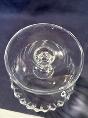 Mikasa Arctic Lights Crystal Brandy Snifters 5.75″ Cognac Glasses Set Of 4