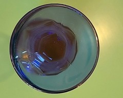 Imperial Old Williamsburg Deep Blue Water Goblets 6 1/2″ Set Of 12 Vintage