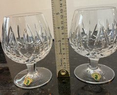 Waterford Crystal Fitzgerald Brandy Balloon Set Of 2 With Original Packaging