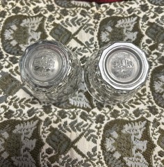 Set of Two Pasabahce Palaks Turkey Old Fashioned 3.5″ Clear Rocks Glasses