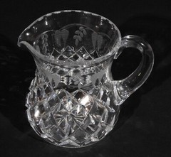 Boda Crystal Roaring 20’s Cocktail Glasses Etched Grapes Diamond Swedish 60 pc.