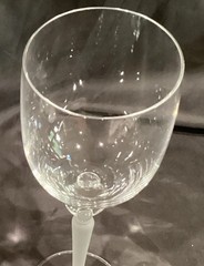 ONE(1) MIKASA MOONLIGHT FROSTED WATER/WINE GOBLET 10 1/8”Look Unused Mult Avail